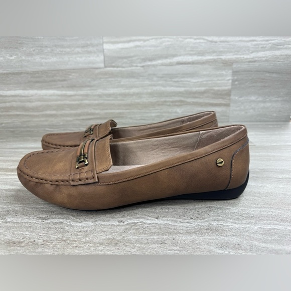 Life Stride Velocity Memory Foam Faux Leather Driving Loafers Womens 9.5 - Picture 3 of 12